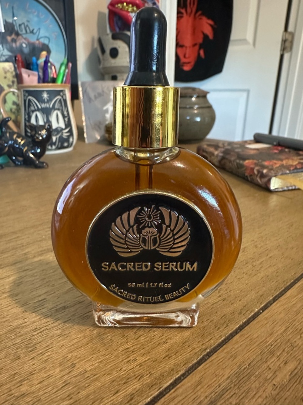 Sacred Rituel Sacred Serum Facial Oil - Golden Hydrating Face Oil - 50ml bottle